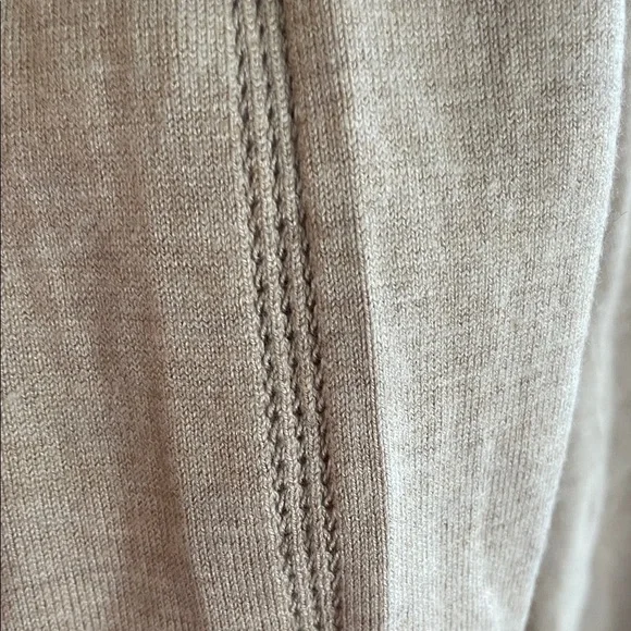 🫶 White House Black Market Soft Beige Cowl Neck Sweater - Picture 9 of 11